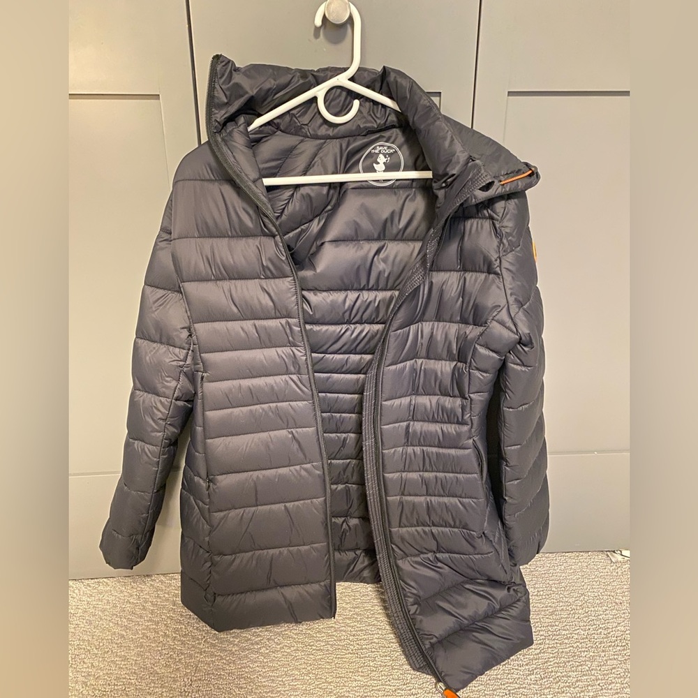 Women’s carol puffer coat with detachable hood